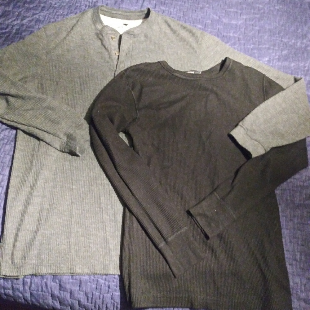 Lot of Mens Medium Thermal Shirts